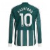 Manchester United Marcus Rashford #10 Borte Drakt 2023-24 Langermet